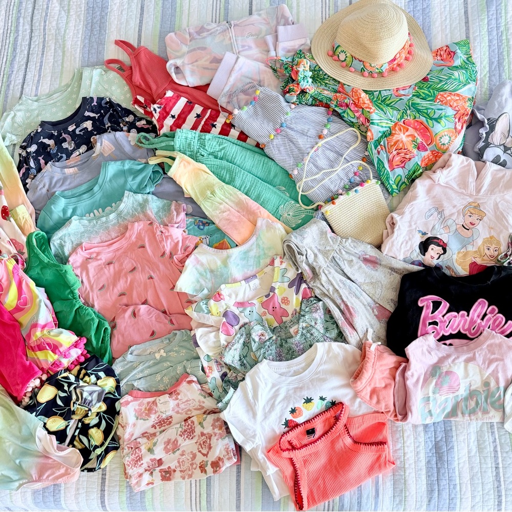 Girls 3T Clothing Bundle – Cat & Jack, Old Navy, Disney, Juicy Couture & More